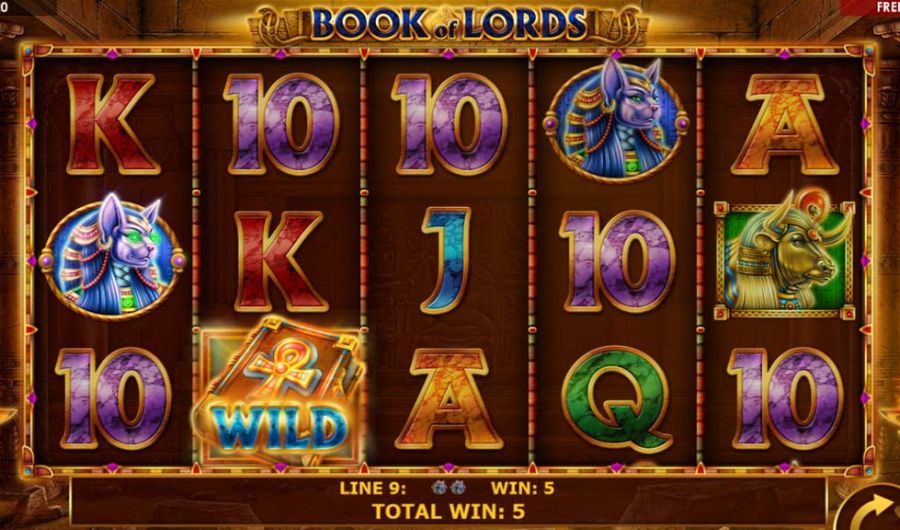 Book Of Lords Win - partycasino
