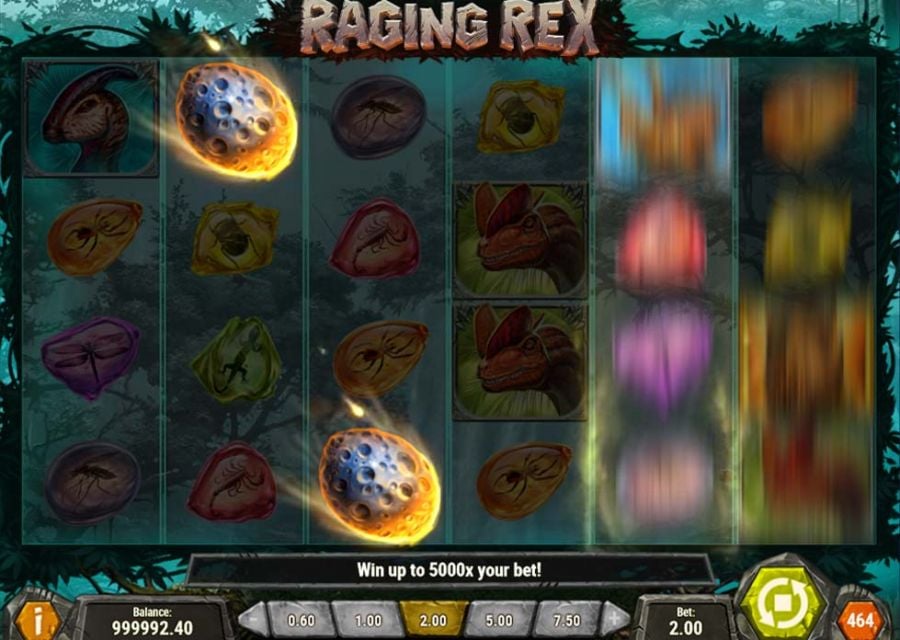 Raging Rex Bonus - partycasino