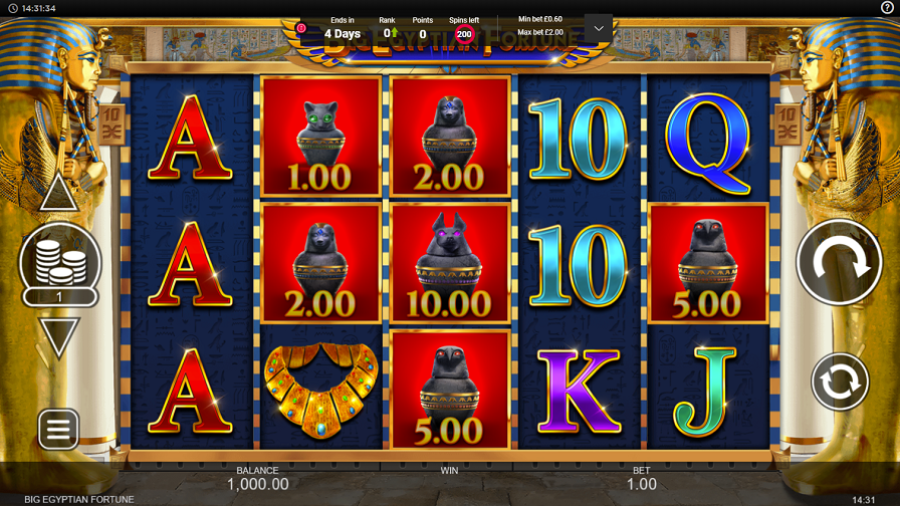 Big Egyptian Fortune Slot Eng - partycasino