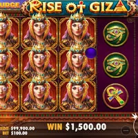 Rise Of Giza Powernudge Bonus - partycasino