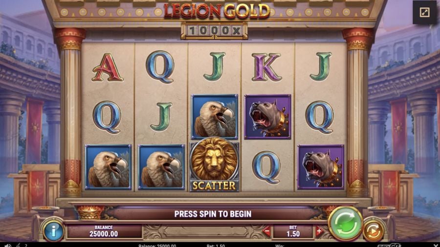 Legion Gold Slot - partycasino
