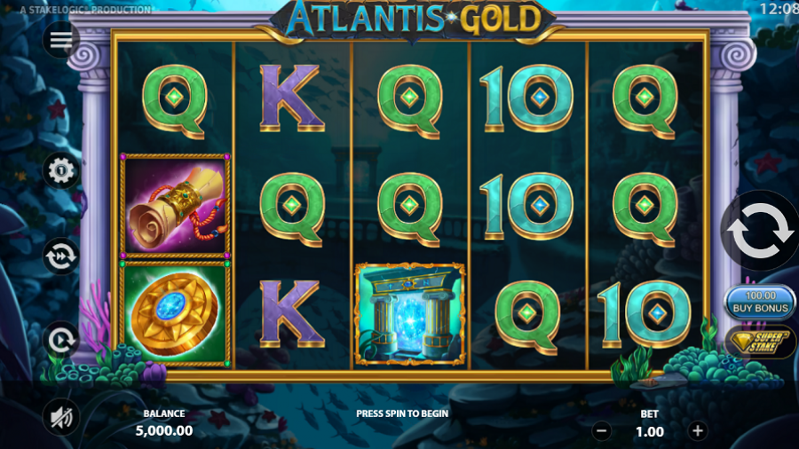 Atlantis Gold Slot - partycasino