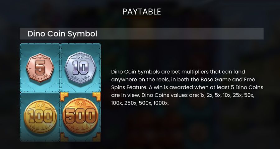 Dino Pd Symbols - partycasino