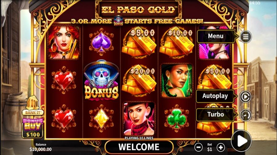 El Paso Gold Slot En - partycasino