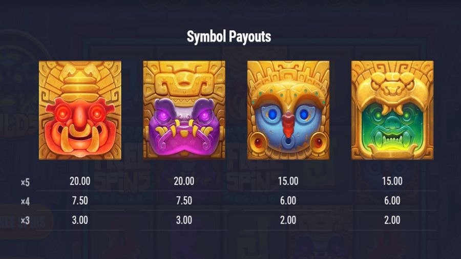 4 Masks Of Inca Feature Symbols En - partycasino