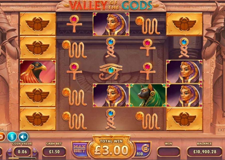 Valley Of The Gods Game Image - partycasino