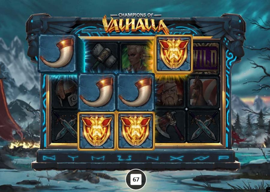 Champions Of Valhalla Bonus 1 - partycasino