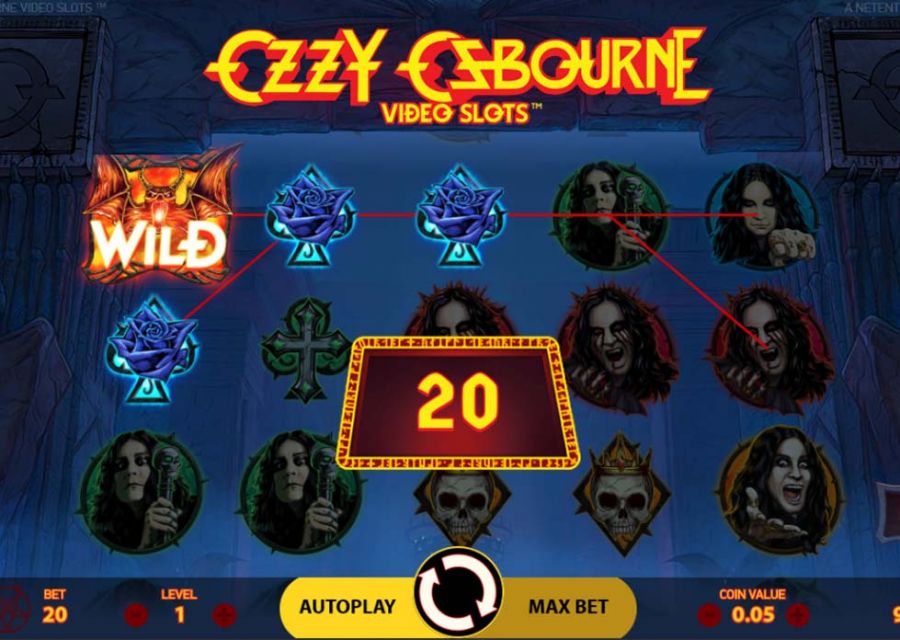 Ozzy Osbourne Win - partycasino