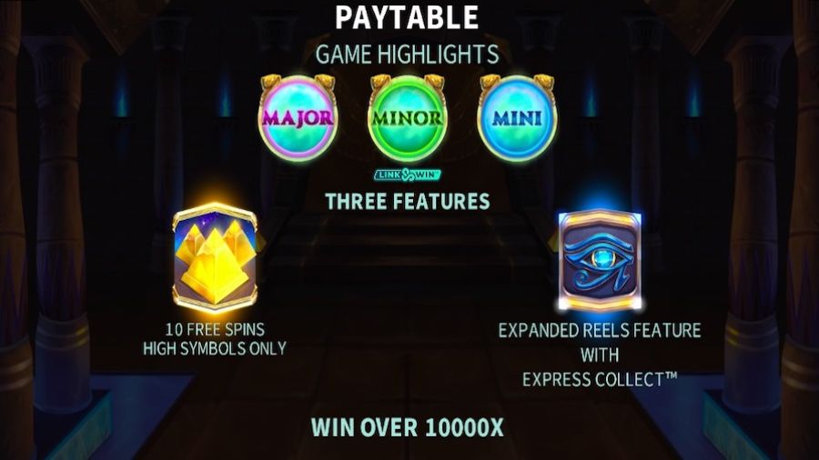 Cairo Link And Win Feature Symbols 1 - partycasino