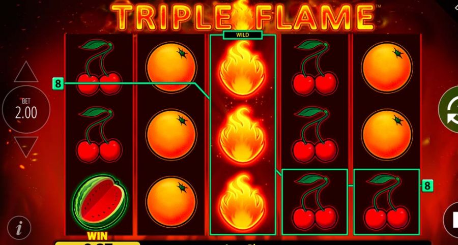 Triple Flame Bonus - partycasino