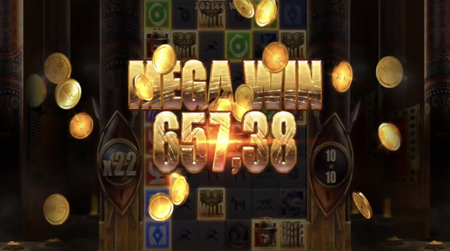 Zulu Gold Slot Big Win - partycasino