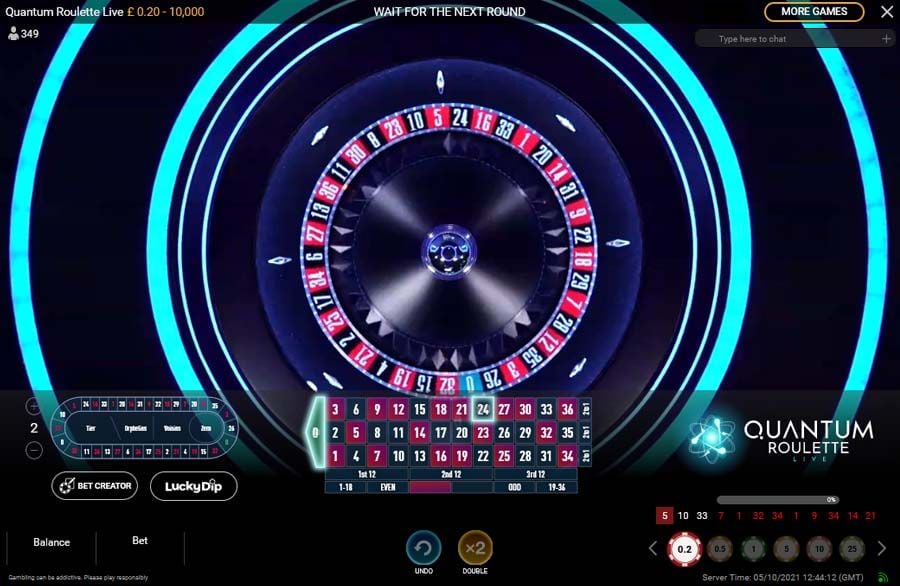Quantum Roulette Live Game - partycasino