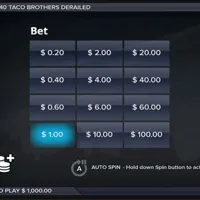 Taco Brothers Derailed Bet - partycasino