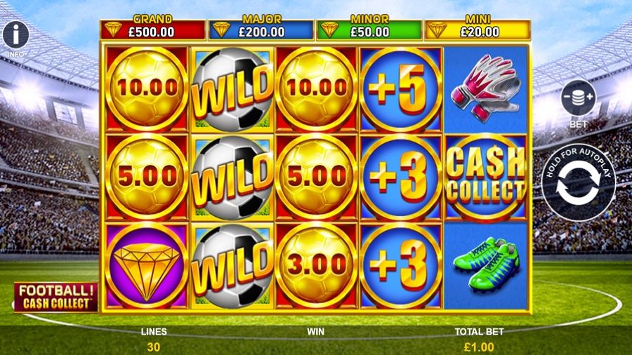 Football Cash Collect Slot Eng - partycasino