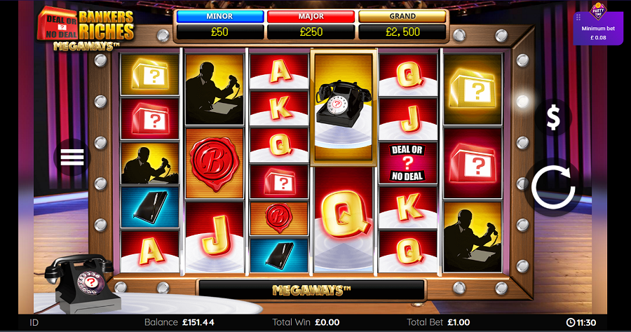 Deal Or No Deal Bankers Riches Megaways Slot - partycasino