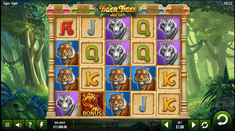 Tiger Tiger Slot - partycasino