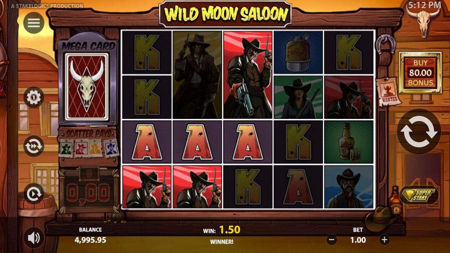 Wild Moon Saloon Bonus Eng - partycasino