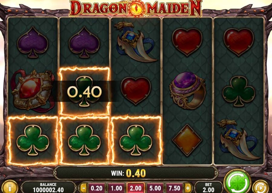 Dragon Maiden Win - partycasino